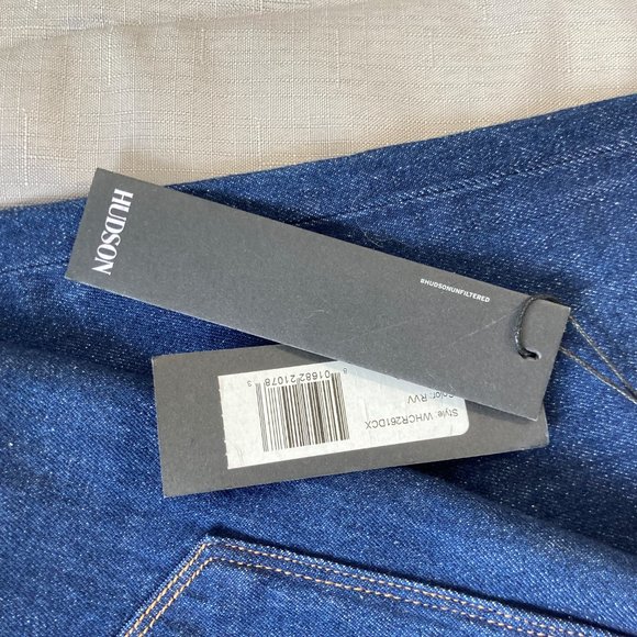 Hudson high rise Zoeey deep cuff straight crop jean size 27 - Picture 11 of 14